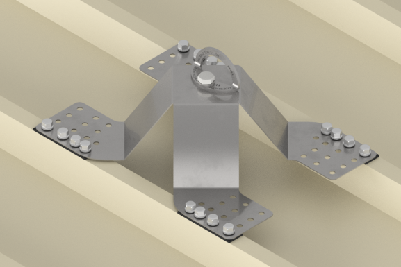 Anclaje Multionda Chapa Perfilada